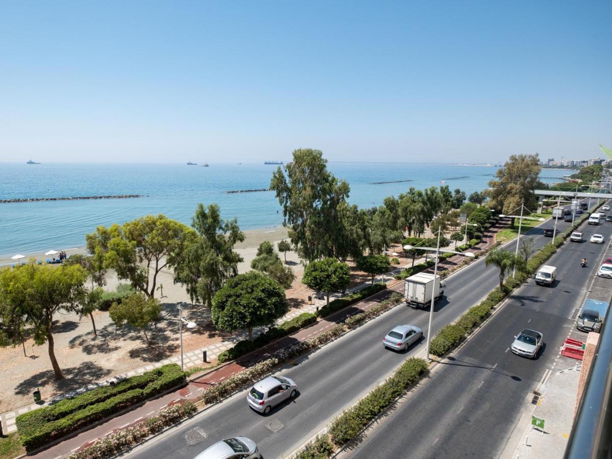לימסול Sanders Kanika Sea Forum - Adorable 2-Bedroom Apartment With Sea View מראה חיצוני תמונה